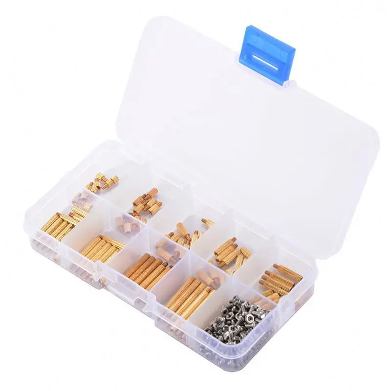 3-25mm Male to Female Brass Standoff Screw Nut Assortment Kit Set