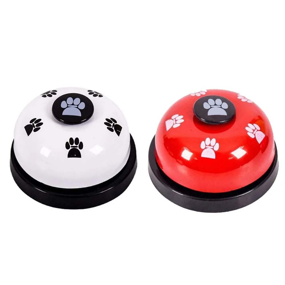 Dog Doorbells 1Pcs Cute Cat Dog Communication Button Talking pet Bell Training Device Pet button Relief Artifact Interactive Toy