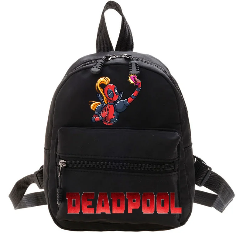 New Deadpool Superhero Women's backpacks Popular Simple Large Capacity School Bag Multifunctional Cartoon CooL Backpacks 2024