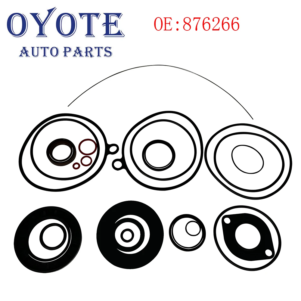 

Upper Drive Unit Complete Gearcase Seal Kit 876266 875741 For Volvo Penta AQ280 AQ280DP AQ280T DP-A 290DP DP-A DP-B DP-C DP-D
