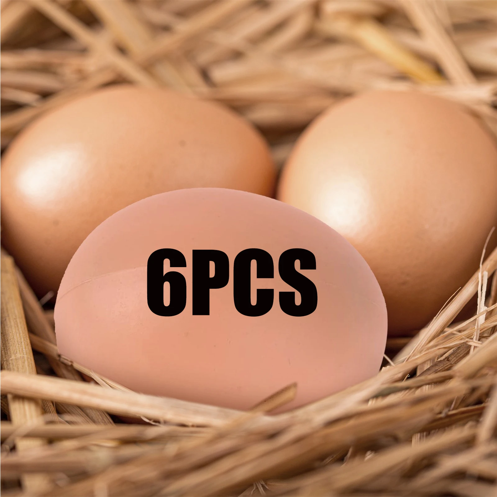 Oeufs en plastique pour maison de poule, petits faux œufs, fournitures pour animaux de ferme, Cages,