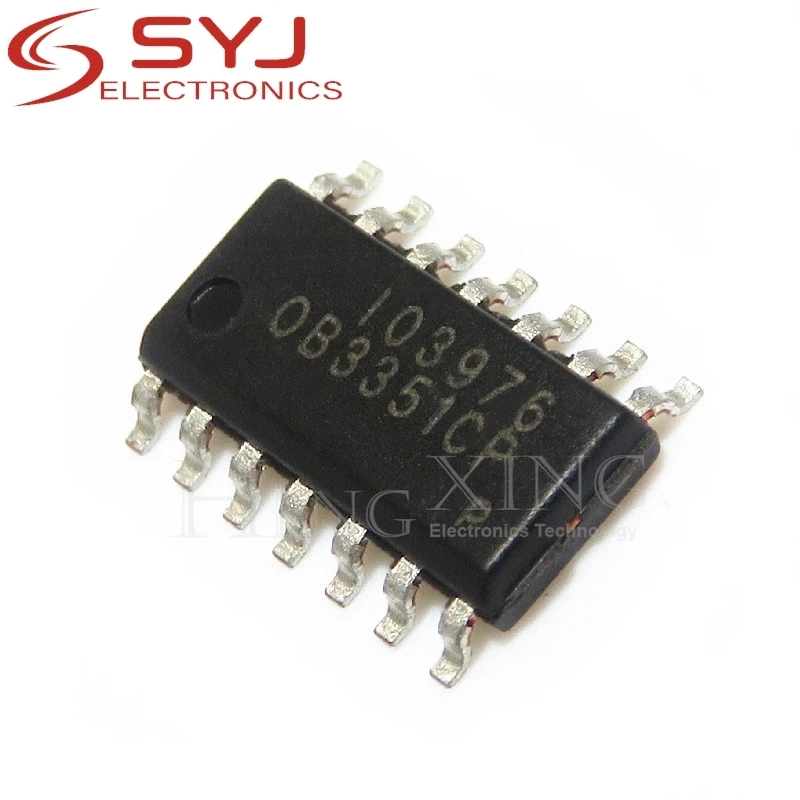 5PCS L6563D L6563 UC2843AD UC2843 FST3125MX FST3125M FST3125 HEF4051BT HEF4051 OB3351CP OB3351 74HC08D 74HC08 SOP