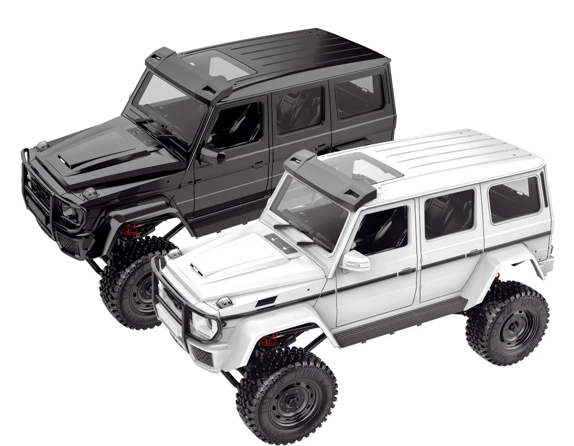 1:12 Big G 4WD Climbing Car For MN86K G500 4*4 Assembled KIT Remote Control Toy Car