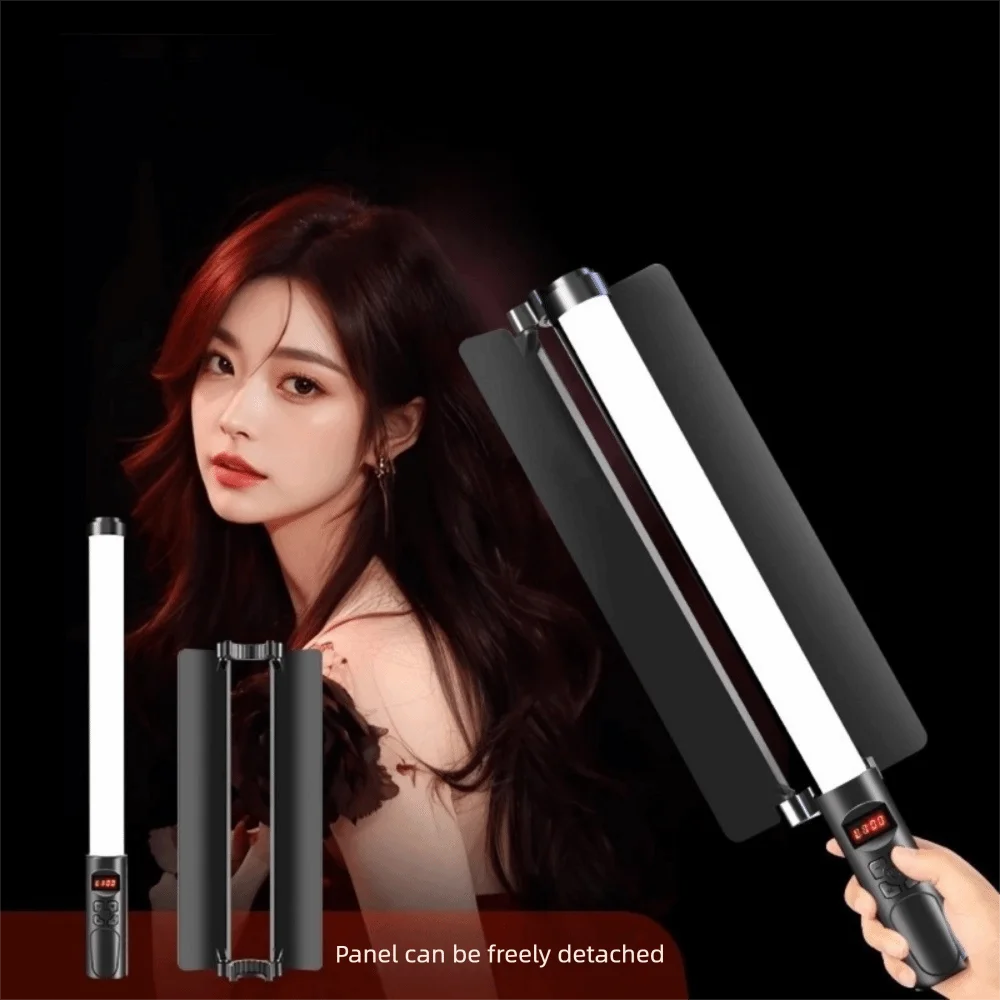 يده LED RGB ضوء عصا ملونة USB قابلة للشحن التصوير ملء ضوء مدونة فيديو/Selfie استوديو صور الإضاءة جو الحفلات