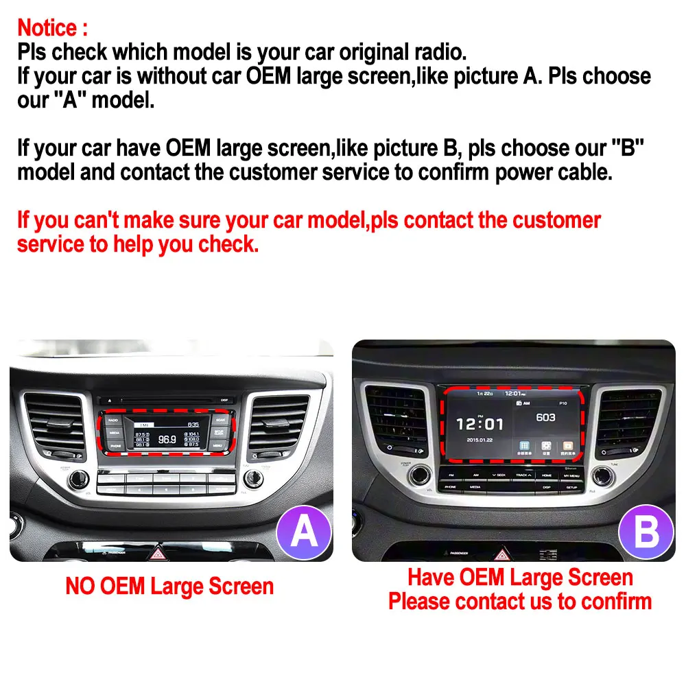 Android 14 For Hyundai Tucson 2015-2018 9.7