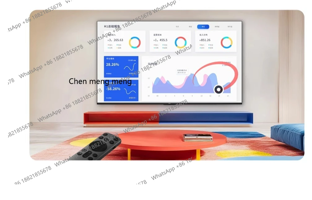 Zhijia 65 بوصة تلفزيون كسول عالي الفرشاة LCD للمنزل