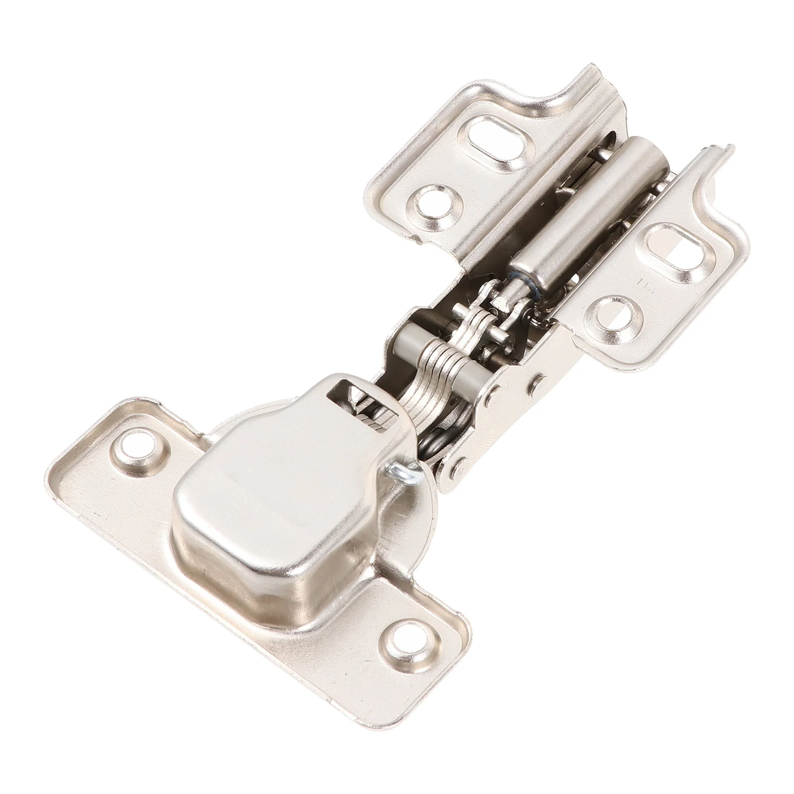 

10 pcs Hydraulic Buffer Cabinet Hinges Heavy Duty Slow Close Furniture Hardware 3-Way Adjustable 100 Degree Metal Home Hardware