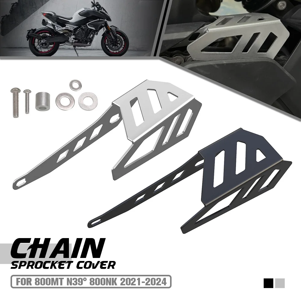 

Front Sprocket Guard Chain Cover For CFMOTO 800MT N39° 800NK 2021-2022-2023-2024 Motorcycle Accessories Aluminium 800 MT MK