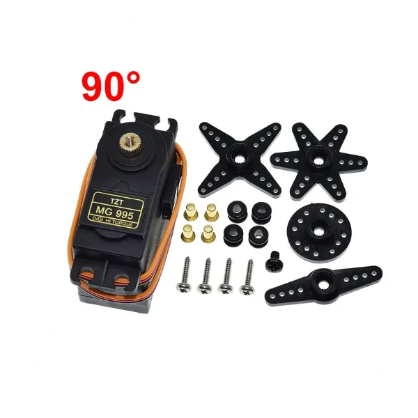 MG996R MG995 MR945 90 degree servo and high torque marine robot