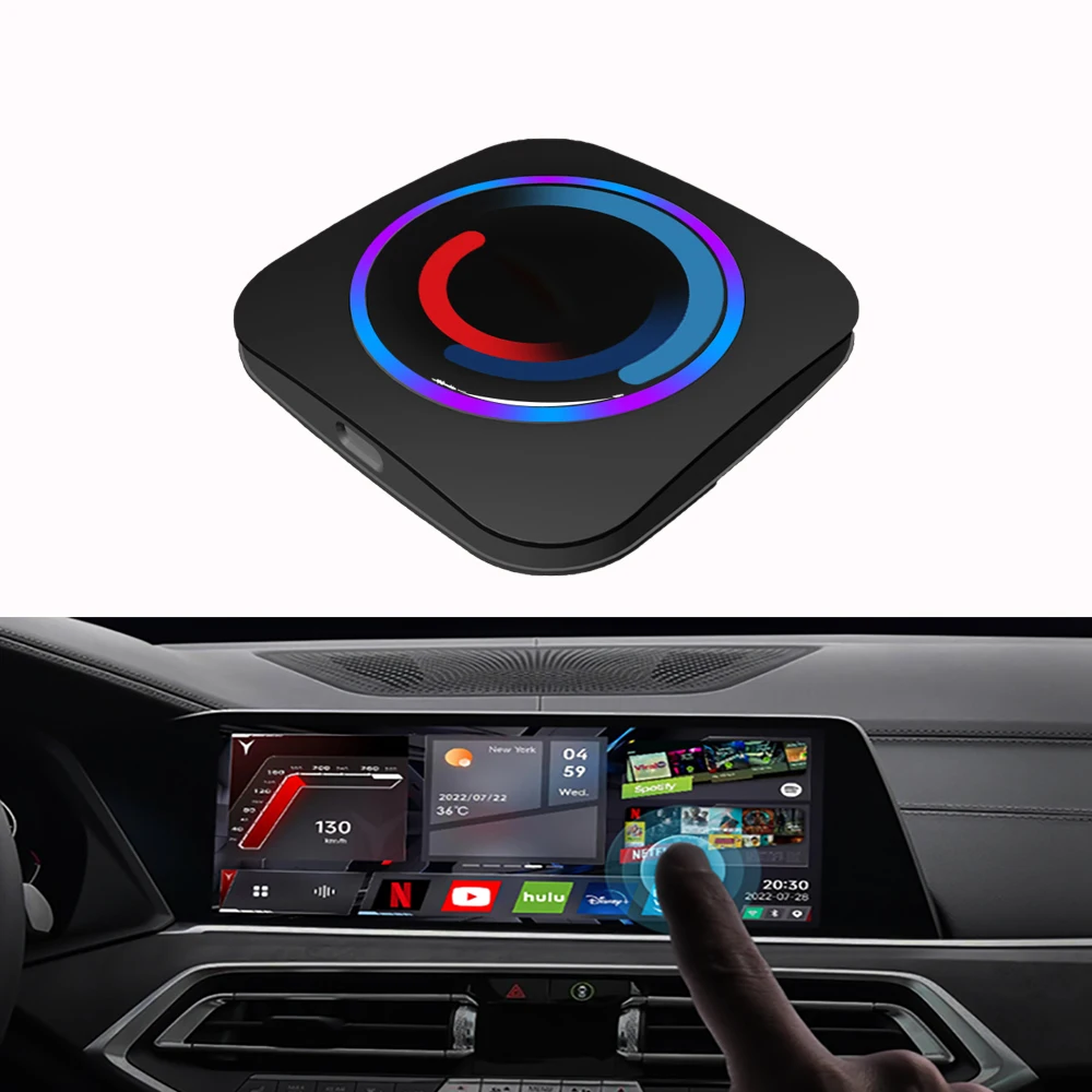 Carplay Magic Ai Box Only Support 2017-2023 ID6 ID7 ID8 System For Netflix Youtube Google Play Store Carplay Adapter