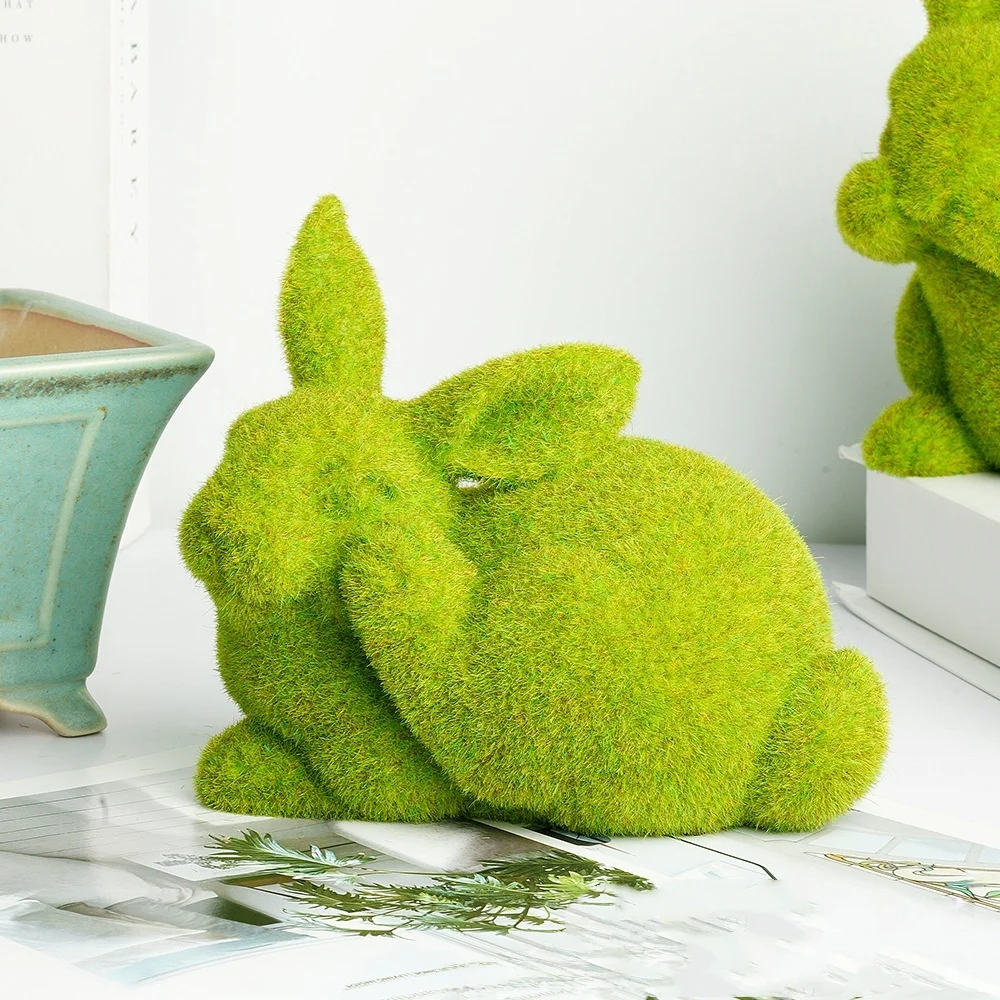 lapin-en-peluche-de-paques-creatif-ornement-de-jardin-salon-meuble-tv-decoration-mousse-verte-sculpture-de-lapin