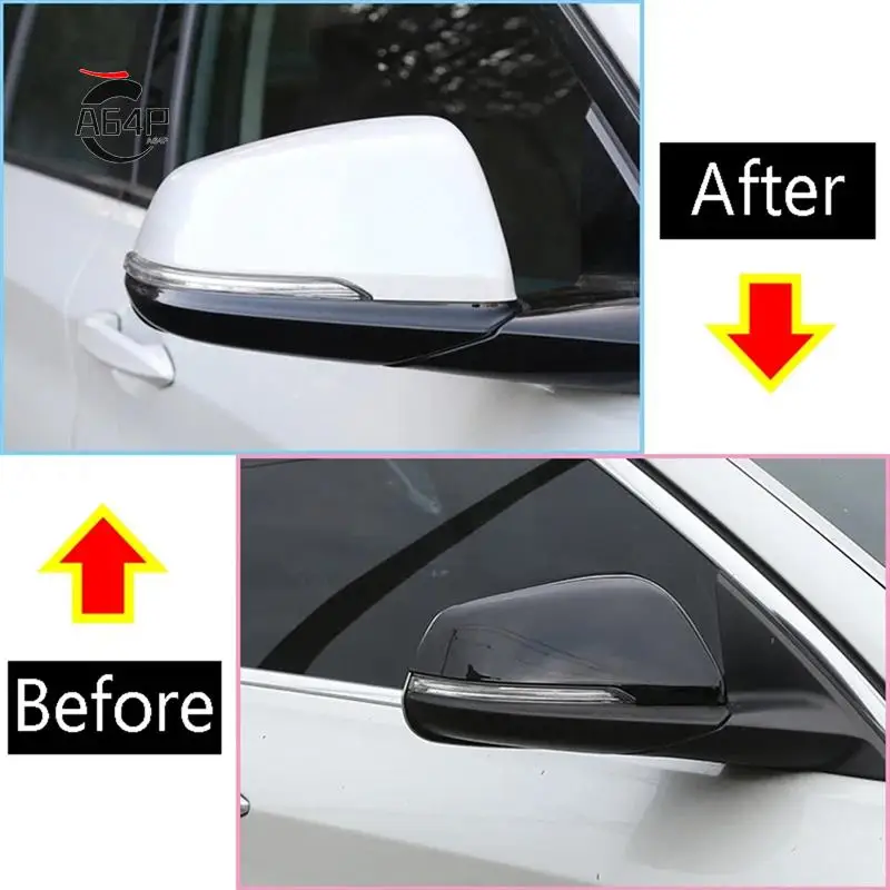 

A64P-For BMW 1 2 Series F45 F46 X1 F48 2016-2021 Car Side Rearview Mirror Cap Cover Trim Shell Accessories,ABS