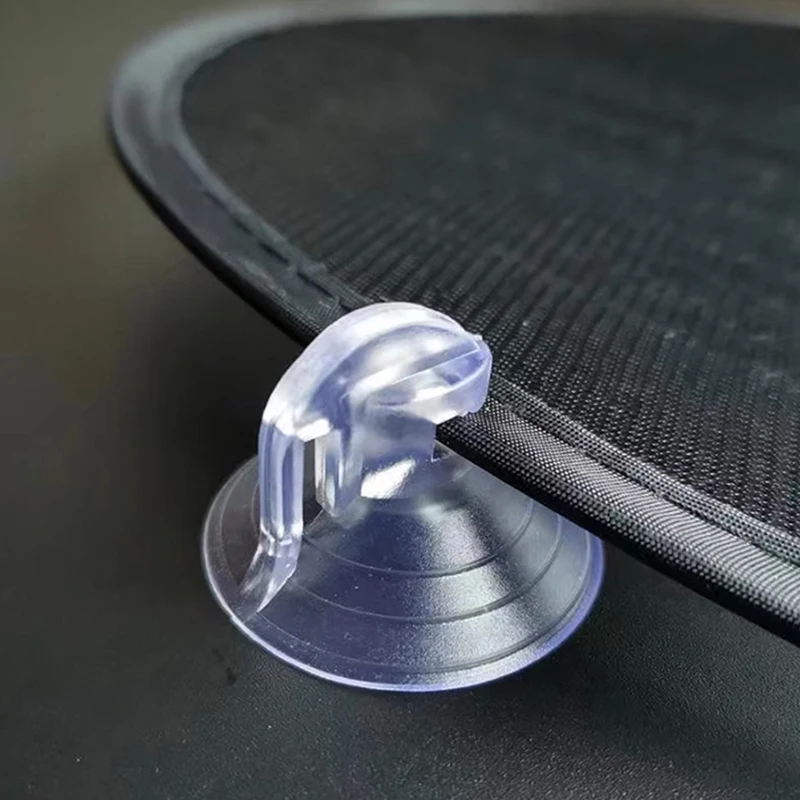 

New 10 Pcs Strong Vacuum Suction Cup Transparent for Car Sunshade Glass Auto Windshield Sun Protection Accessories