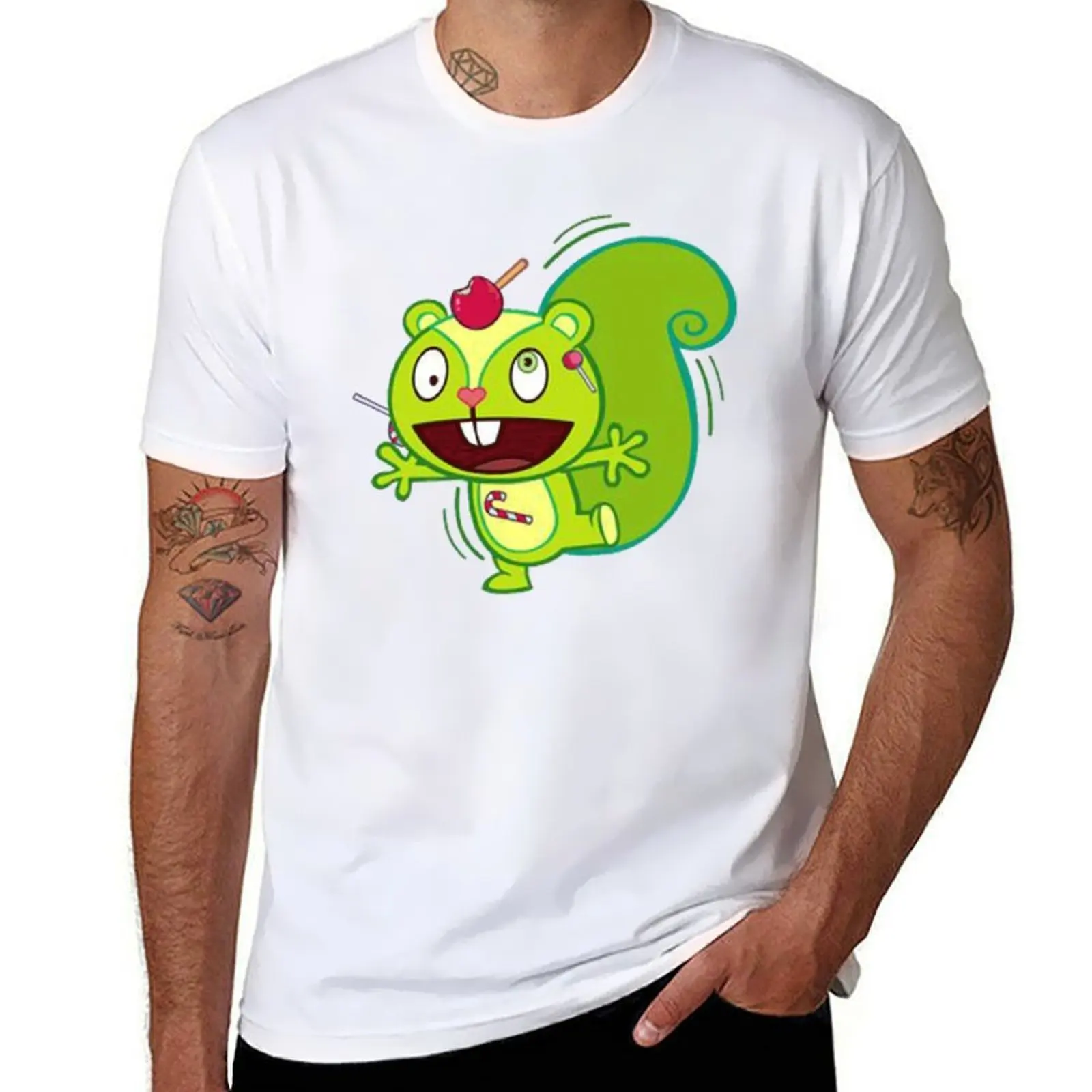 

Nutty - Happy Tree Friends T-Shirt essential t shirt t shirt men 100% cotton luxury brand T-Shirt