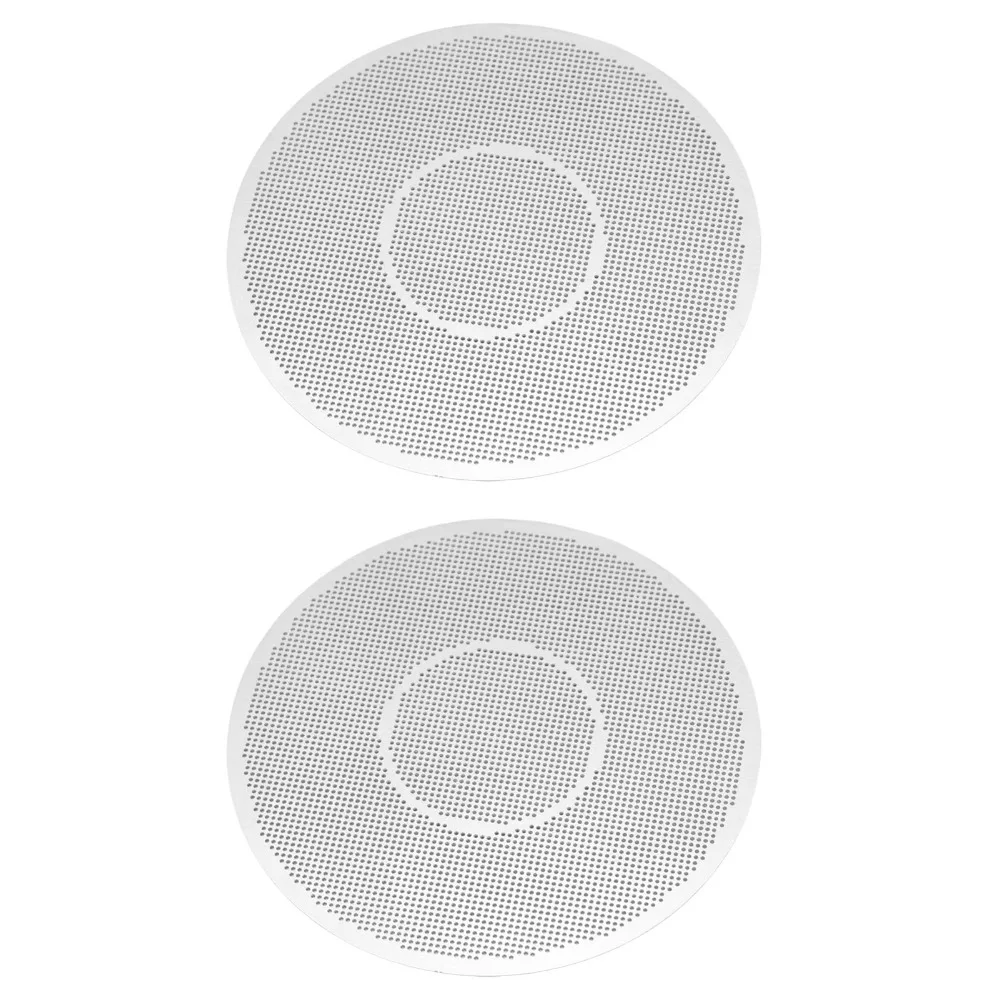 2pcs set 62mm Diameter Disc Coffee Filter Rustproof Precise Filtration Metal Coffee Filter Tight Mesh Design Easy to Clean