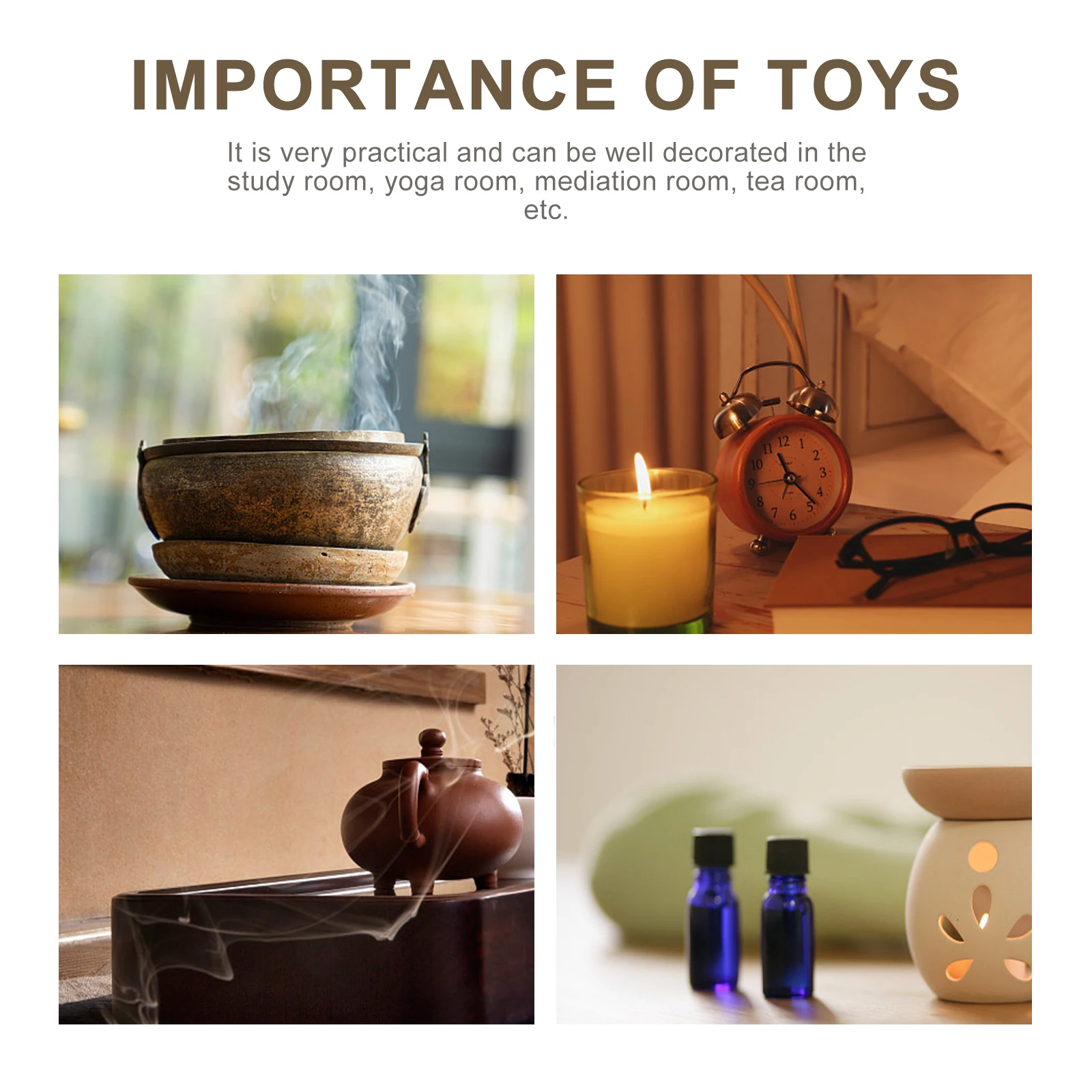 

1Pcs Copper Incense Holder Rack Hollow Carbon Stove Rack Aromatherapy Tray for Meditation Study Yoga Room Decorative Incense