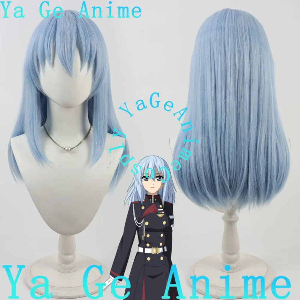 

Ya Ge аниме-магазин Серафим Конца Фука Широмеи косплей парик с реалистичной кожей головы многоцветные смешанные волокна