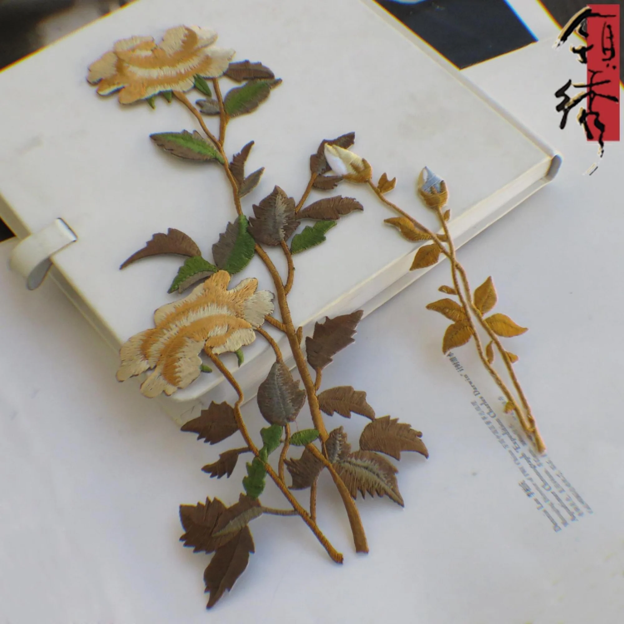 DIY Embroidery Fashion Rose Pe - đánh giá và giá Embroidery Rose