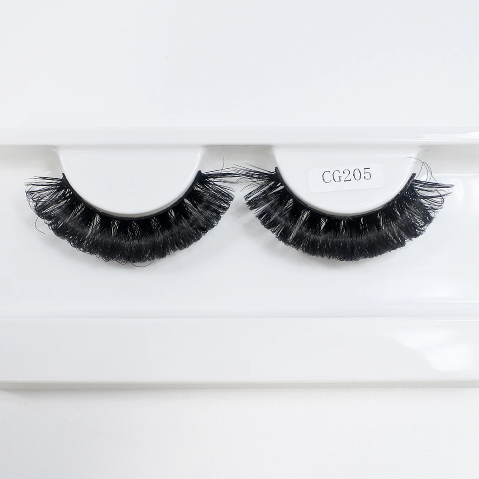 Volume Strip Lashes 10mm-18mm D Curl Short Eye Lashes Beauty Russian Strip Lashes Fake Eyelashes Bulk
