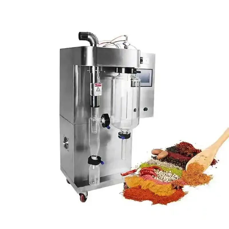 Picture 5: 2L Air-stream Atomizer Instant Coffee Egg Honey Stevia Powder Lab Spray Dryer Machine