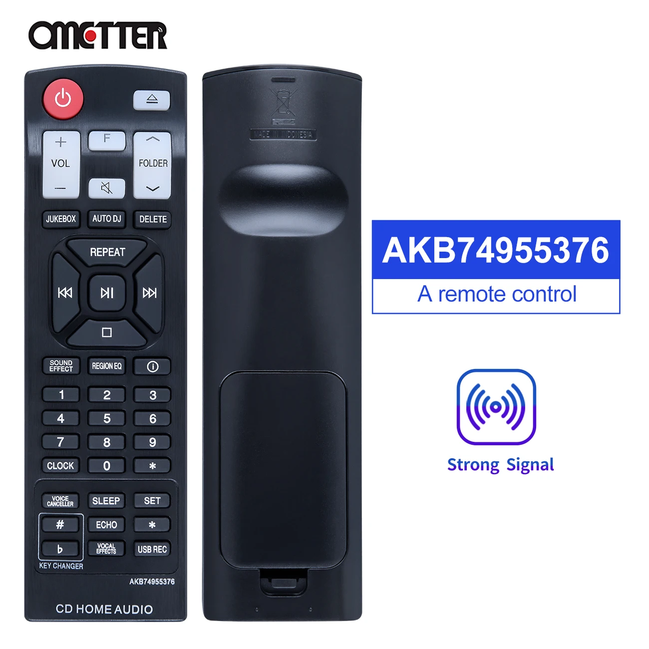 

New for AKB74955376 Audio / Video Remote Control