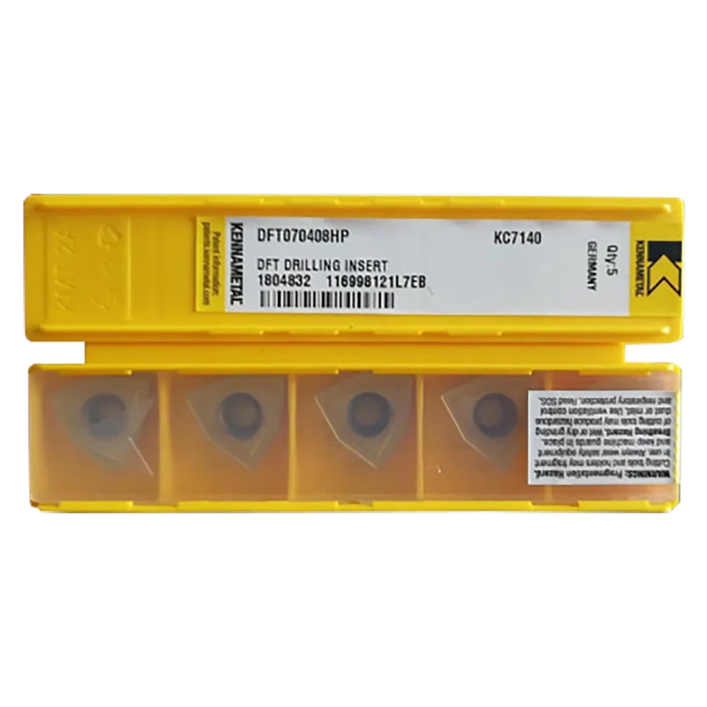 

Вставки для токарных станков Kennametal DFT Series KC7140 с твердосплавным покрытием (DFT03/DFT05/DFT030304HP/DFT05T308HP)
