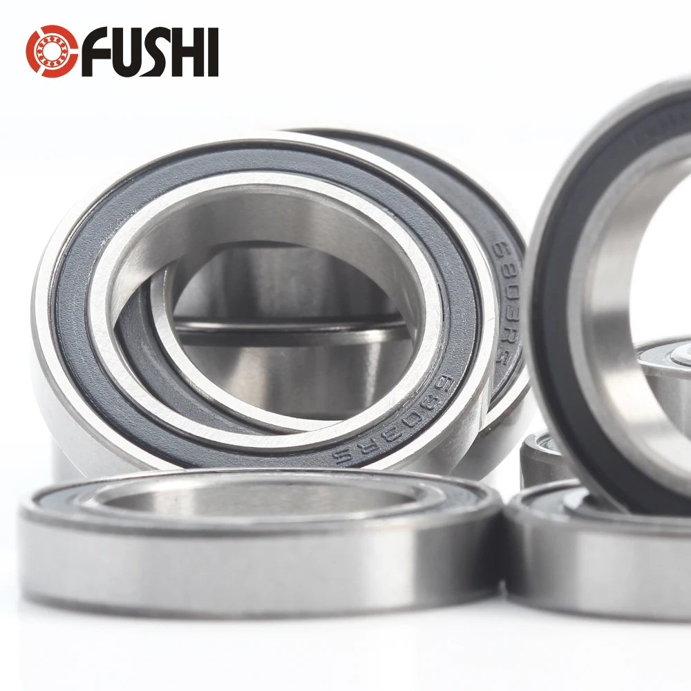 6803 2RS Lager 17*26*5 mm (10 Stück) ABEC-1 Metrisches Dünnschliff 61803RS 6803 RS Kugellager 6803RS – Detail 8