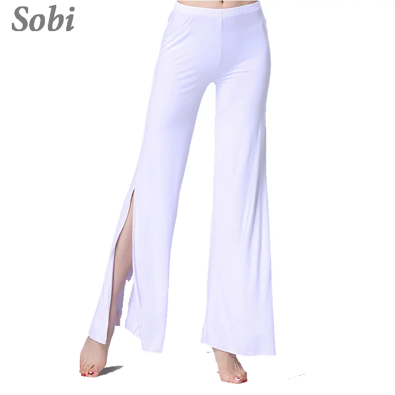 Pantalones de danza del vientre para mujer, traje elegante Oriental, pantalones de práctica de danza del vientre, ropa de rendimiento, Sexy, Modal,