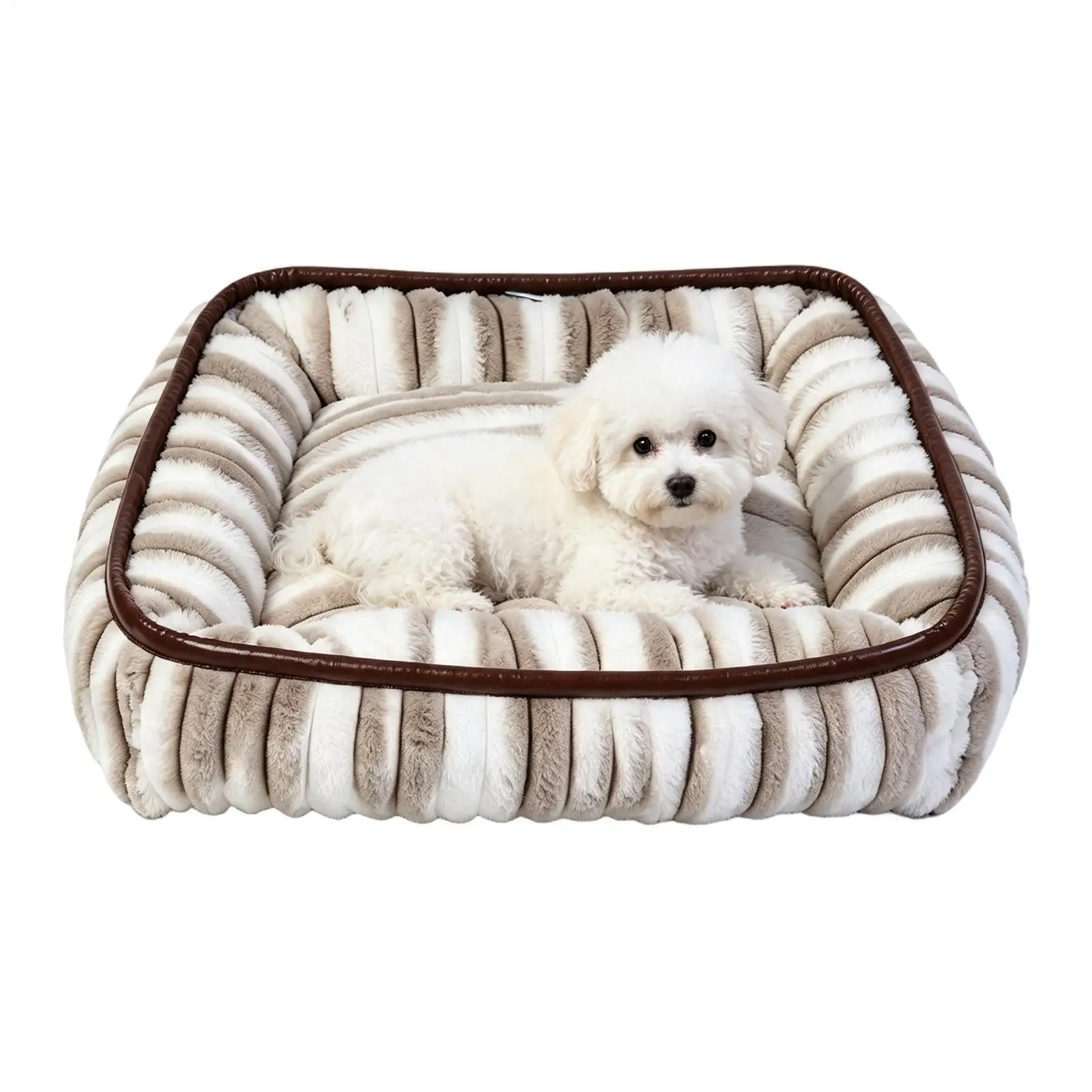 Small Dog Bed Soft Kitten Soothing Sleeping Winter Nest Warm Dog Bed For Bedroom Indoor Window Couch House Balcony Apartment
