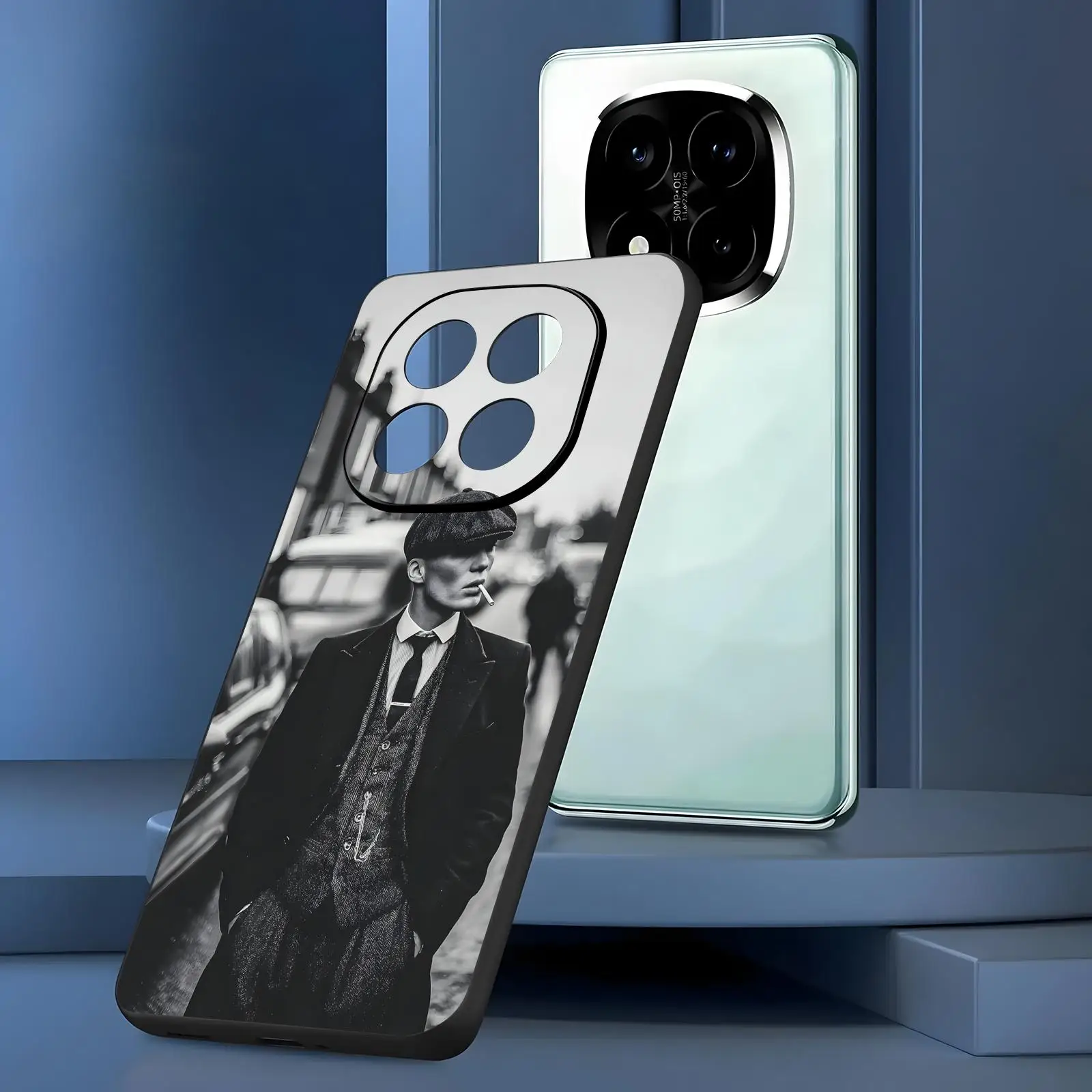 Thomas Shelby Peaky Blinders  Phone Case For Redmi Note15 14 13 12 11Pro Plus 5G 14C A3 Soft Black Phone Cover view 3