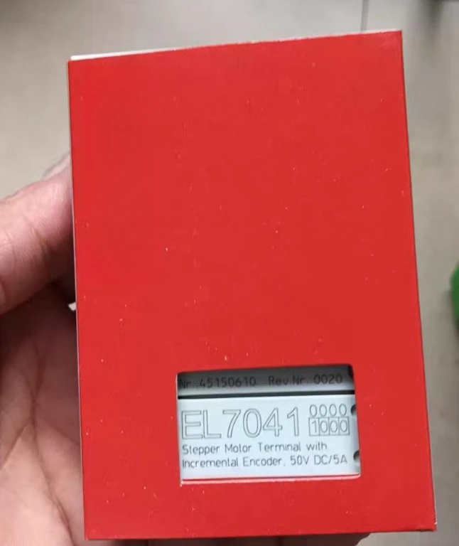 Brand New Original Stock EL7041 EtherCAT Terminal Module 1 Channel Motion Interface Stepper Motor 48V DC 5A PLC Fast Transport