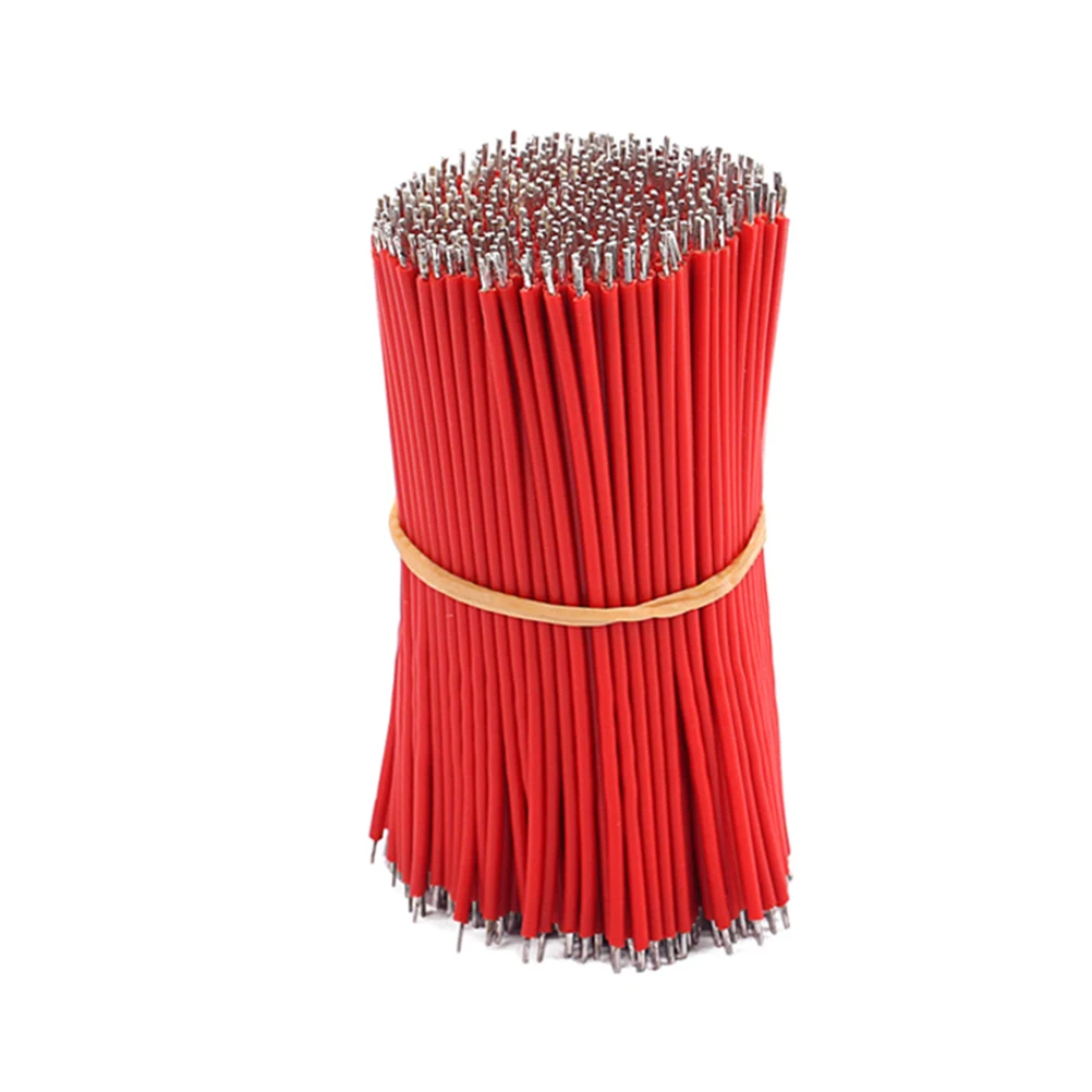 

100Pcs 80mm Premium Guitar Potentiometer Cables Red Electric Bass Accessory Durable Replacement Wires Guitar Potentiometer Cable