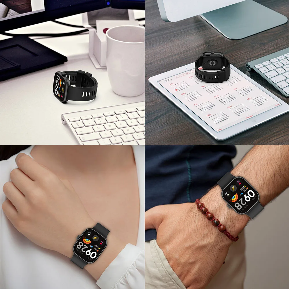 سوار بيهوا سيليكون بديل لساعة ريدمي 4 ، سوار معصم ، إكسسوارات سوار ساعة رياضية