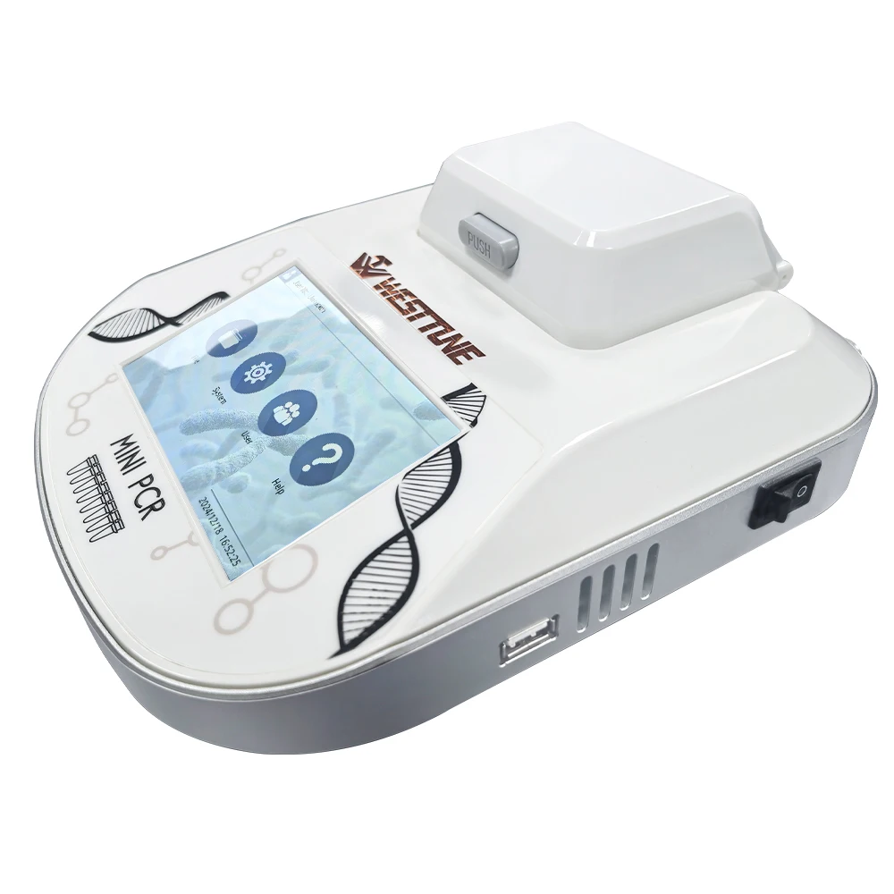WESTTUNE 16wells Portable Mini Gradient Thermal Cycler DNA PCR Test Instrument Price For Molecular Biology