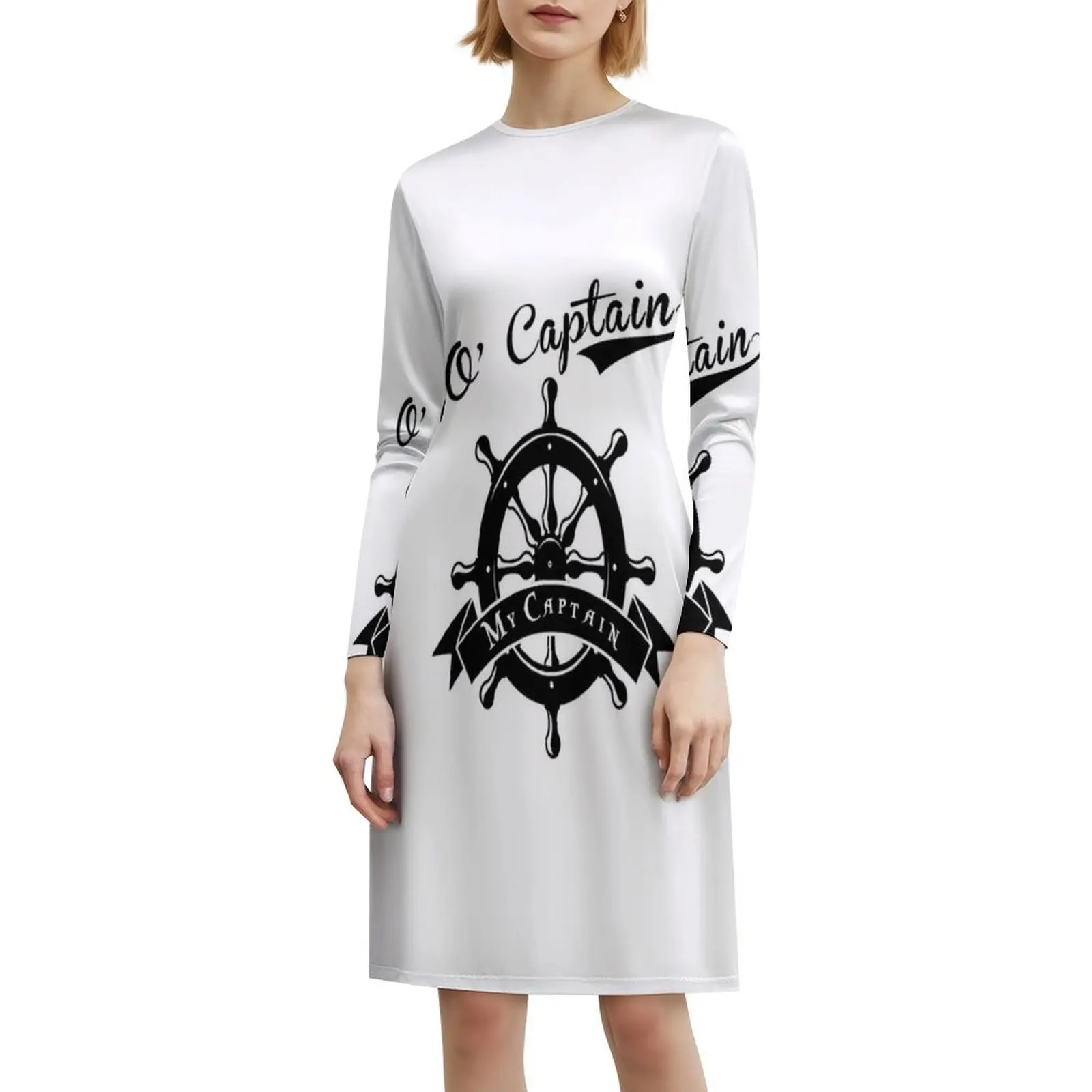 오 캡틴 마이 캡틴 월트 화이트먼 시 보헤미안 민소매 드레스 여성용 프린트 비치 파티 드레스 책 애호가 책벌레