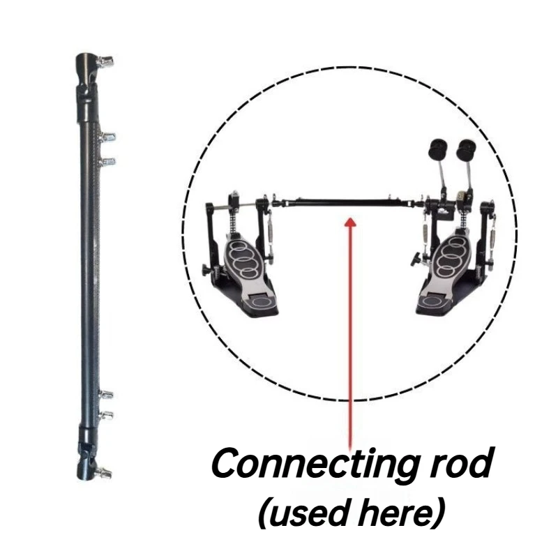 Drum Set Stepping Hammer Accessory Professional Jazz Drums Connecting Rod Kick Drum Pressure Plate Drums Maintenance Parts