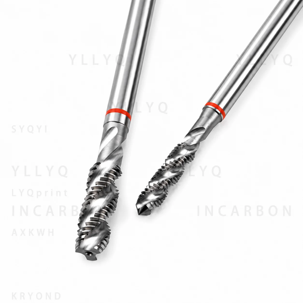 Korea YG Long Shank 100L 150L Spiral Flute Pointed Tap M3-M10 CNC Thread Tap For Stainless Steel Aluminum