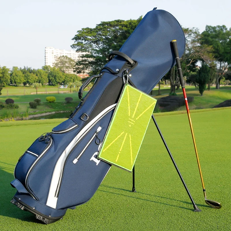 Top!-Golf Training Mat For Swing Detection Hitting Ball Trace Directional Mat Swing Path Swing Practice Mat