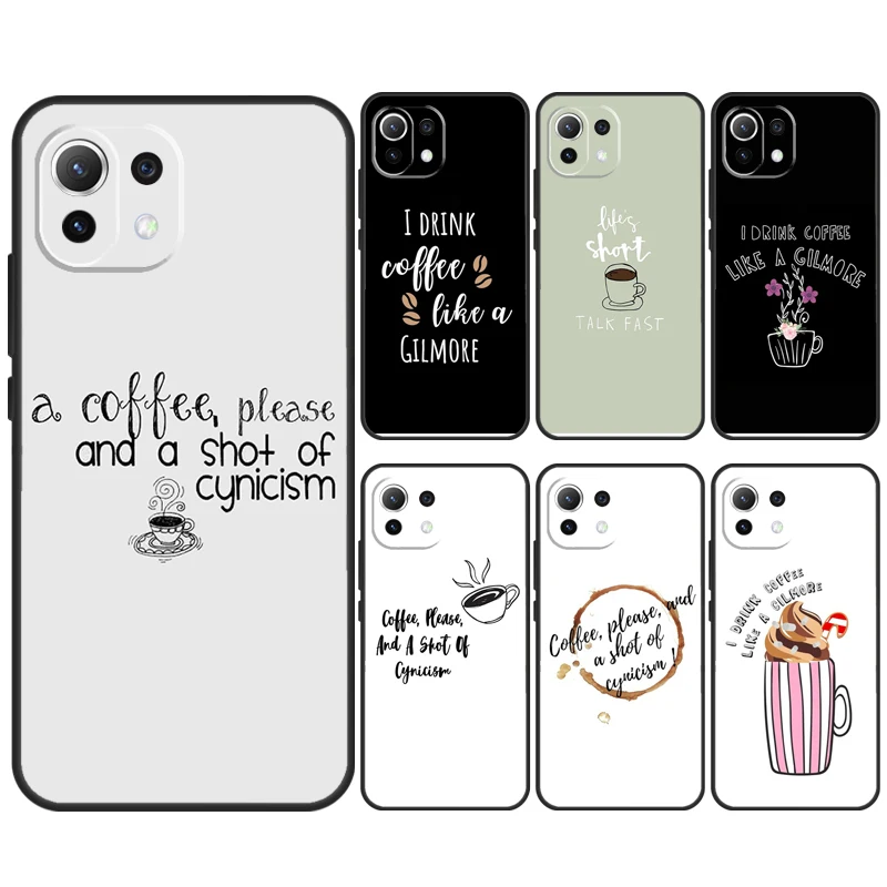 Gilmore Girls Coffee Case For POCO M6 Pro F3 F5 M5s X3 X5 X6 Pro Xiaomi 14 13 Ultra 11T 12T 13T Pro 12 Lite Cover