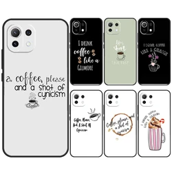 Gilmore Girls Coffee Case For POCO M6 Pro F3 F5 M5s X3 X5 X6 Pro Xiaomi 14 13 Ultra 11T 12T 13T Pro 12 Lite Cover