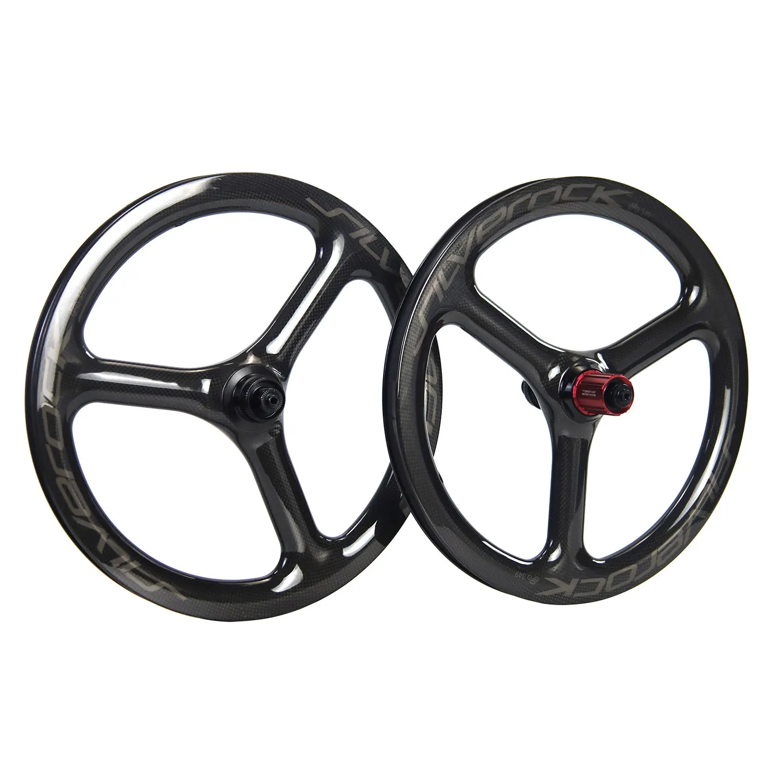 SILVEROCK TriSpoke Carbon Wheels 20