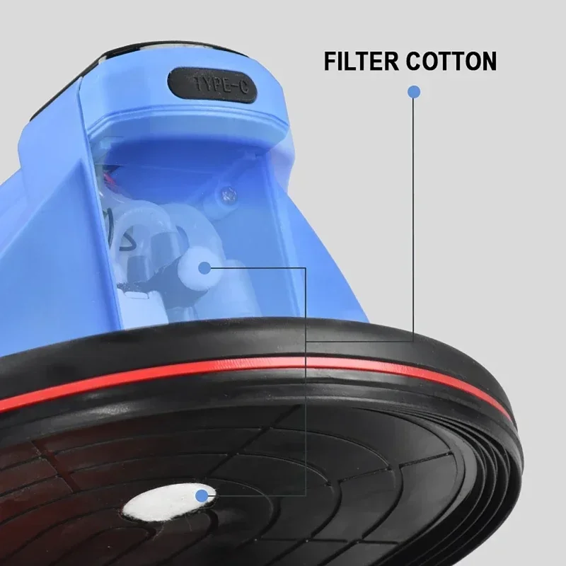 230KG Vacuum Suction Cup Strong Tile Glass Lifter Hand Pump Vacuum Suction Cup Suction Cup Lifter Type-C Charging Port