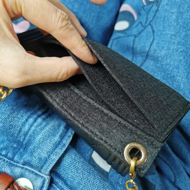 حقيبة يد داخلية، حقيبة محفظة، بطانة مفيدة للجيب، منظم للجيب، حقيبة عصرية للديكور، حزمة متينة، حقيبة صغيرة #2