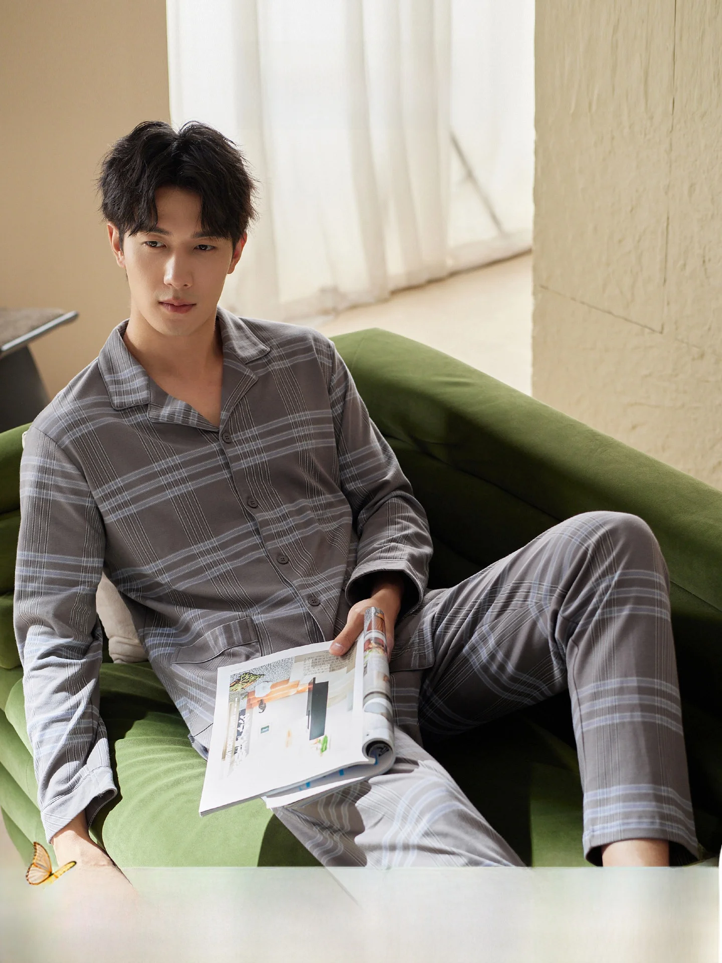 conjunto-de-ropa-de-dormir-de-algodon-puro-con-estampado-a-cuadros-ropa-de-casa-de-manga-larga-para-hombre-transpirable-y-comoda-estilo-informal-de-otono