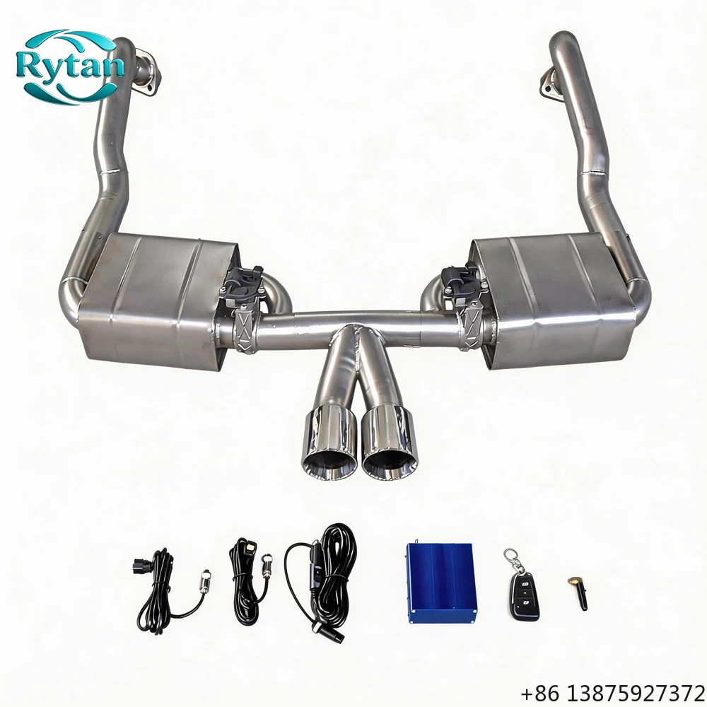

Rytan Performance Valved 304 Stainless Steel Valvetronic Exhaust Pipe System Catback for Boxter 2.7L