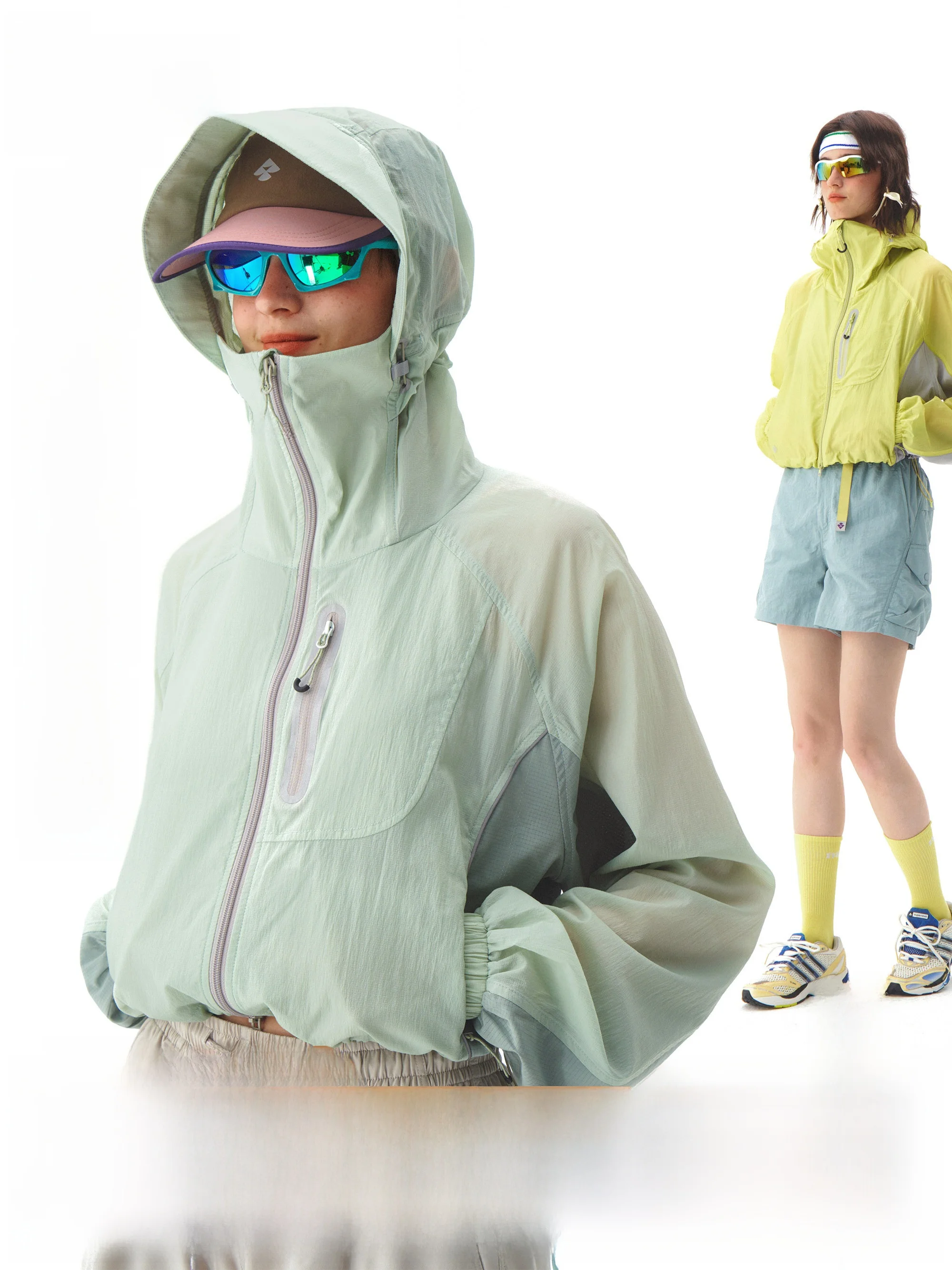 

Nome Outdoor ort Hooded Jaet Women's Color Blo UV Protection Clothing Nylon Fabric Ci Travel Lightweight Long S...