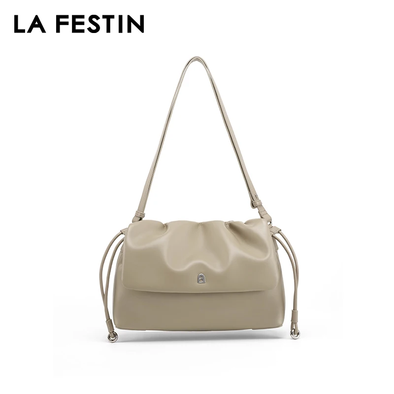 LA FESTIN Original Women Bag 2025 New Leather Bag Shoulder Crossbody Bag Luxury Brand Fashion High-capacity Bag