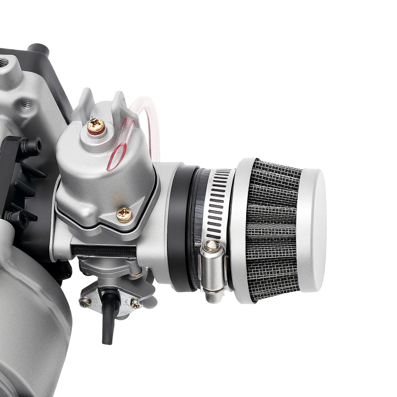 49cc 2-Takt-Einzylindermotor, luftgekühlt, elektronische Zündung, für 49cc Mini-Motorrad, als Ersatzmotor geeignet. – Detail 10