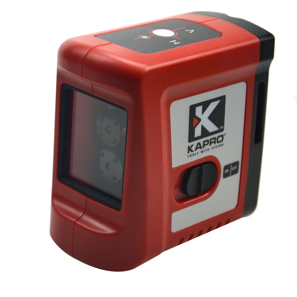 KAPRO Self-Nivelamento Laser Level Meter com Magnet Cross Beam, luz vermelha e verde, instrumento profissional, de alta precisão, 2 Line