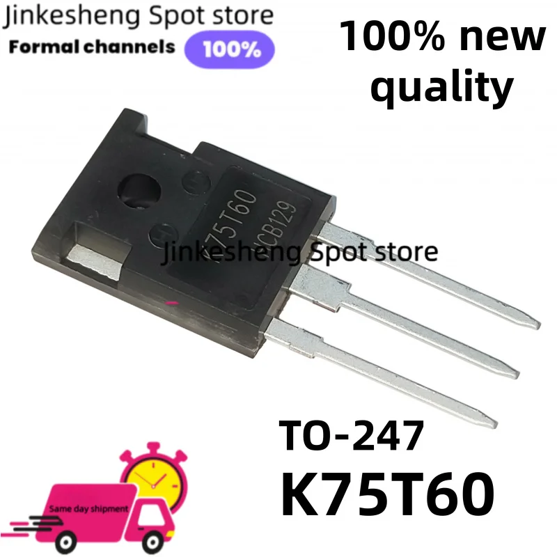 5/PCS High Power Transistor K75T60 K20T120 K15T1202 K40T1202G TO-247 Package K40T1202 K40T120 AA in Stock for Electronics